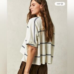 Free People We The Free Jaydon Stripe Tee